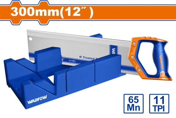SERRUCHO COSTILLA 12" CON GUIA DE CORTE PLASTICO