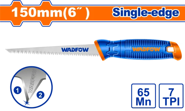 SERRUCHO PARA GYPSUM 6"/150MM WADFOW