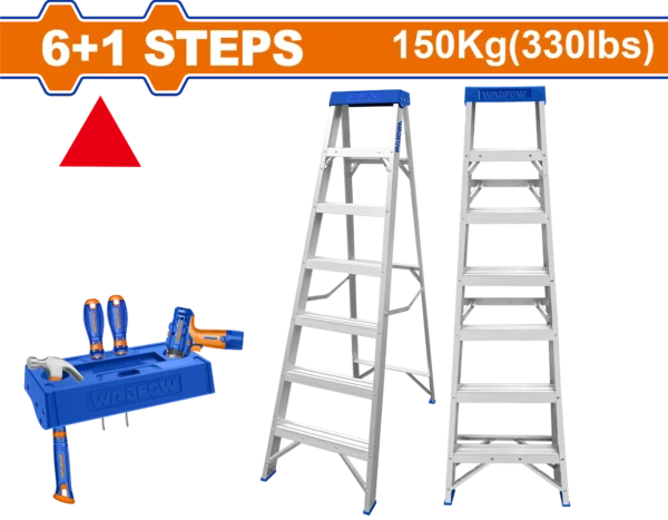 ESCALERA PATA DE GALLO DE 6 PISOS 1.75M