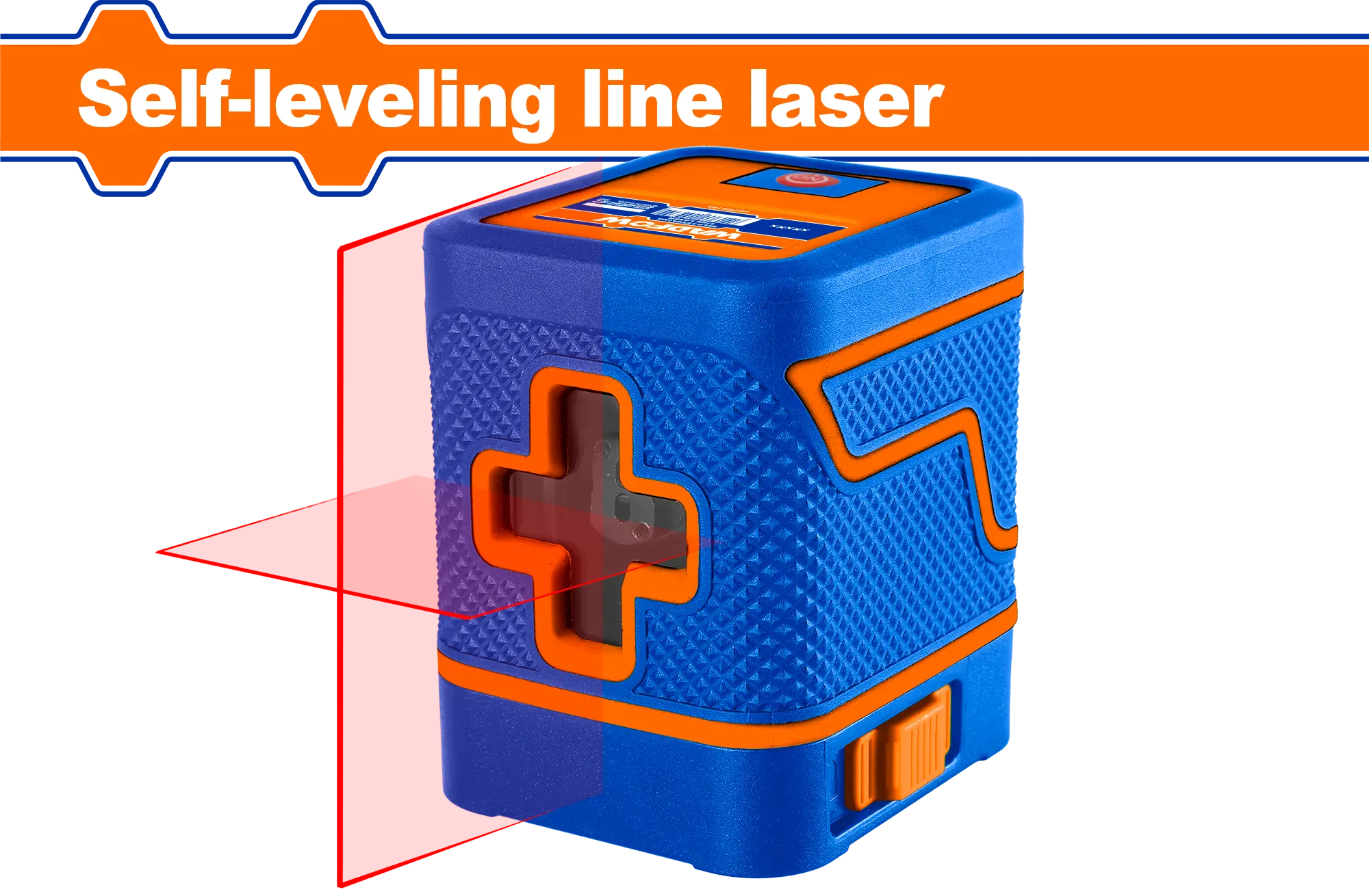 NIVEL DE LASER AUTONIVELANTE (ROJO) 2 LINEAS WADFOW
