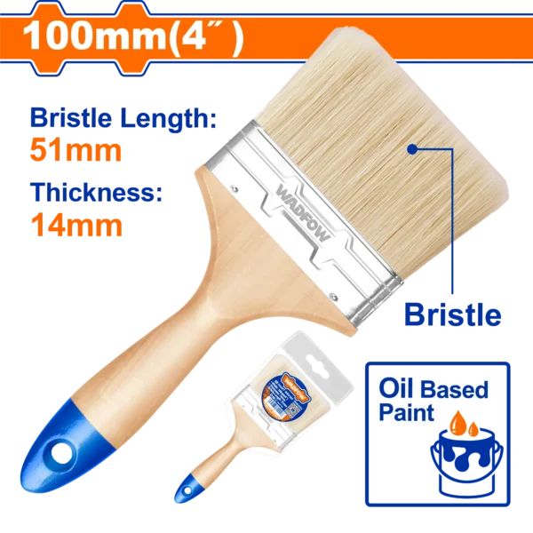 BROCHA PARA PINTURA DE 4" (100 MM)