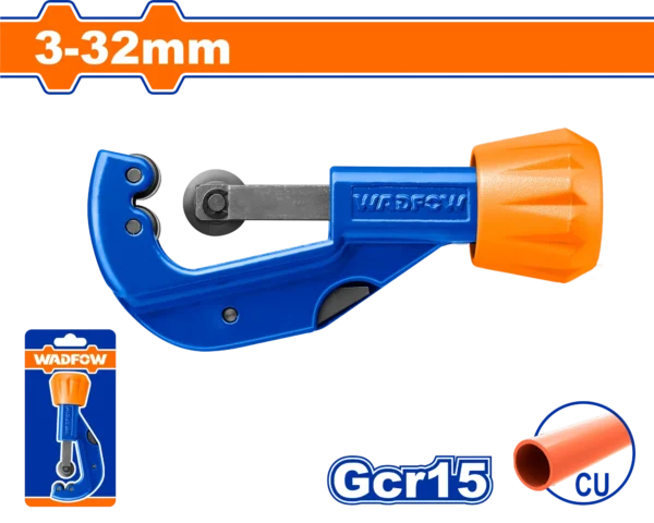 CORTADOR DE TUBO PVC AZUL DE 3 A 32MM