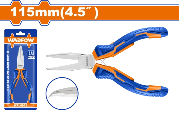 PINZA MINI PUNTA 4,5"" SIN CORTE