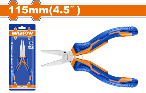 PINZA MINI PUNTA 4,5"" SIN CORTE 115MM