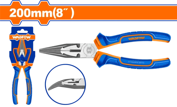 PINZA PUNTA CURVA 8""