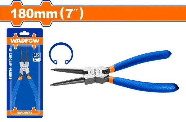 PINZA CIRCLIP CABEZA RECTA 7" (CIERRE INTERNO )