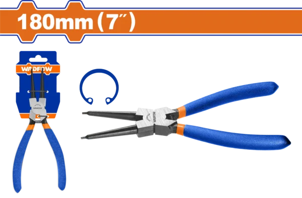 PINZA CIRCLIP CABEZA RECTA 7" (CIER) FUNDA