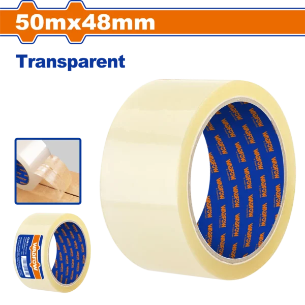 CINTA DE EMBALAJE TRANSP 50M X 48MM