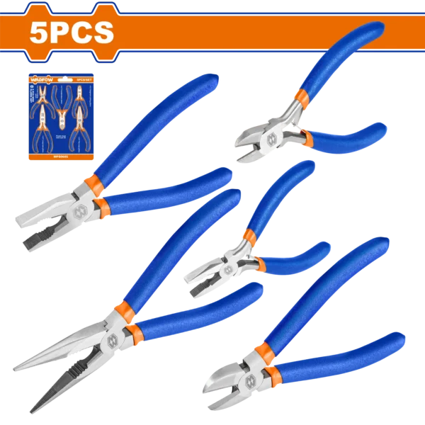 PINZAS JUEGO DE ALICATES PEQUEÑOS 5PCS