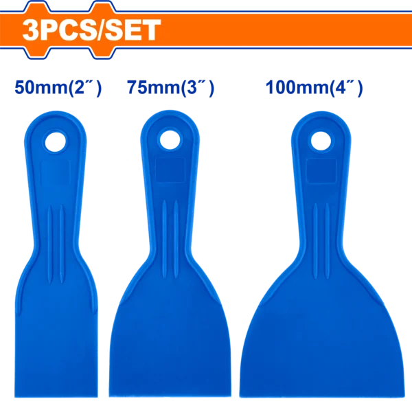 JUEGO DE ESPATULAS PLASTICAS 3PCS