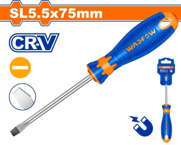 DESTORNILLADOR PLANO 3/16" X 3" BICOLOR