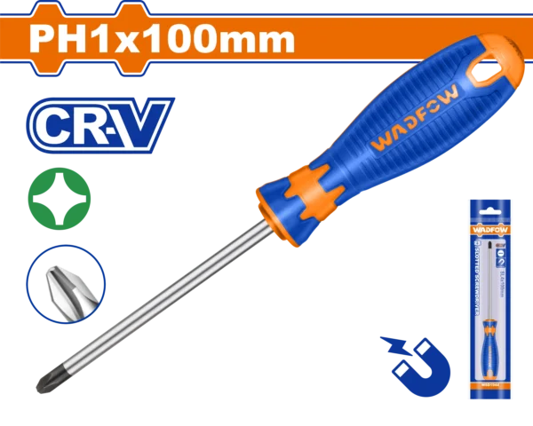 DESTORNILLADOR ESTRELLA 3/16" X 4" BICOLOR FUNDA PH1