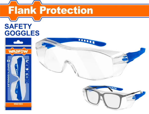 GAFAS DE SEGURIDAD PATAS AZULES WADFOW