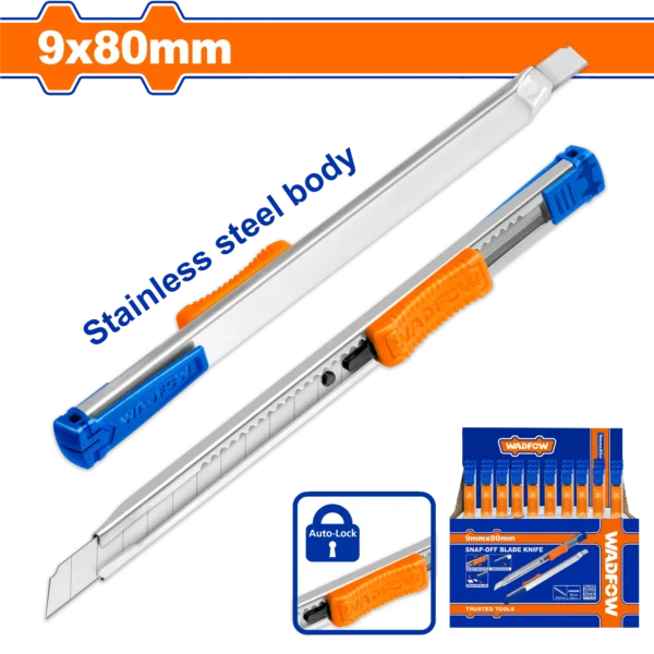 ESTILETE METALICO 9X80MM