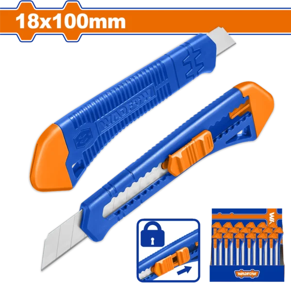 ESTILETE PLASTICO 18X100MM