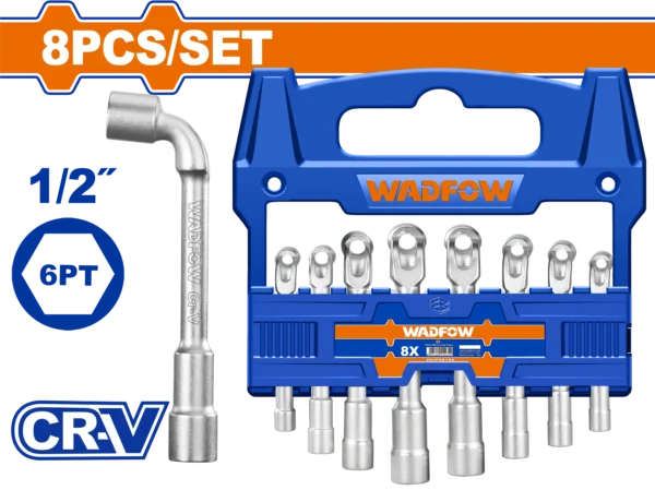 SET LLAVES PIPA ABIERTAS 8PCS