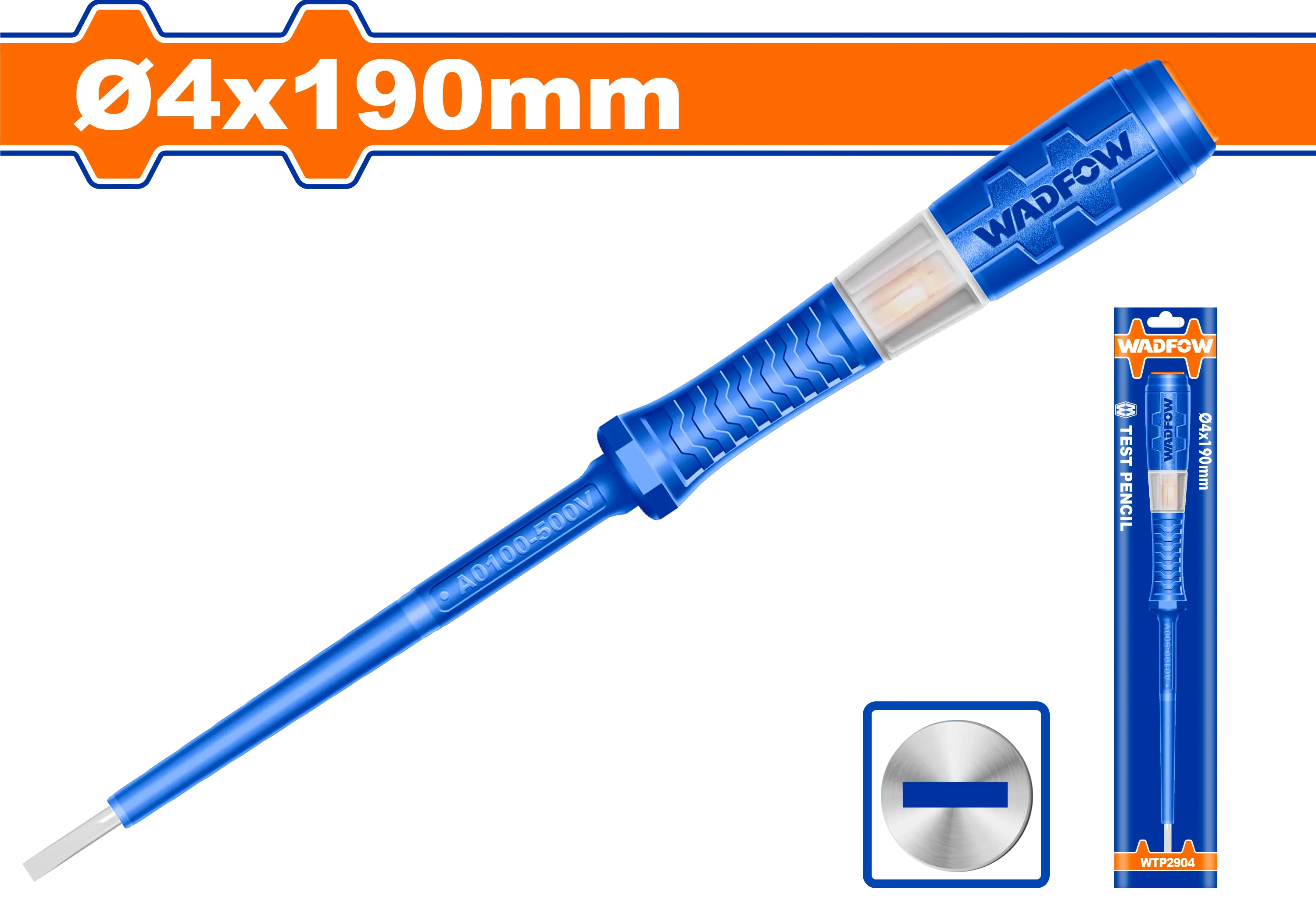 COMPROBADOR DE LUZ PROFESIONAL 500V WADFOW