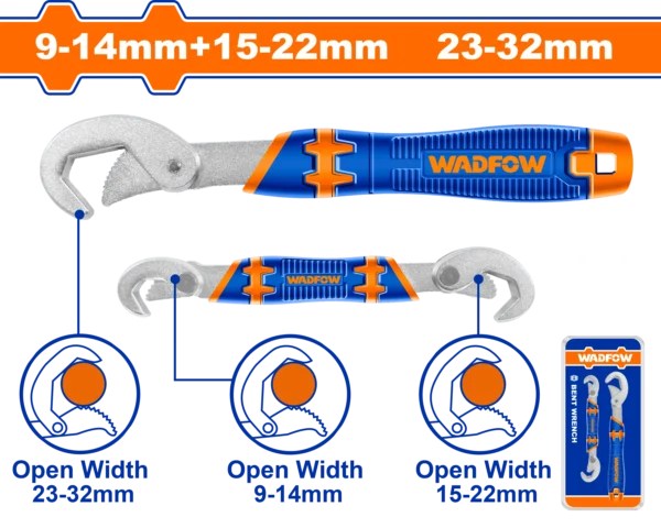 LLAVE UNIVERSAL DE 9-14MM+15-22MM 23-32MM