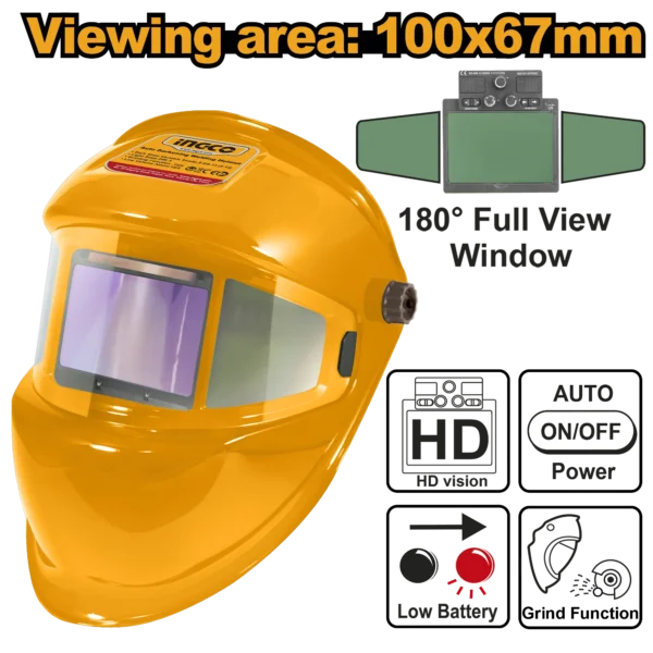 MASCARA DE SOLDAR AUTOMATICA 98X43MM