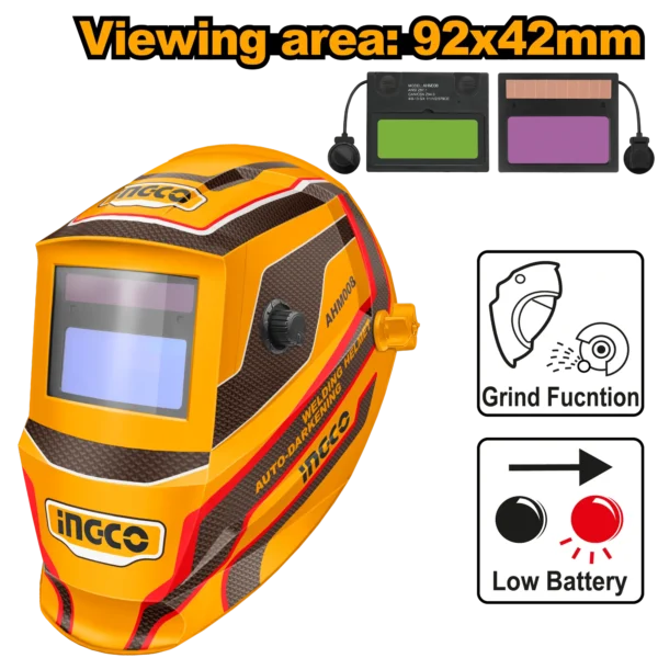 MASCARA SOLDAR AUTOMATICA 92X42MM