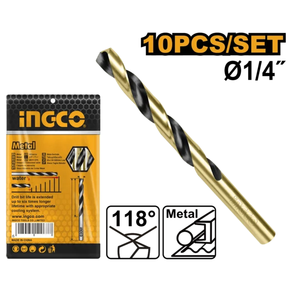 BROCA DE HIERRO 1/4"