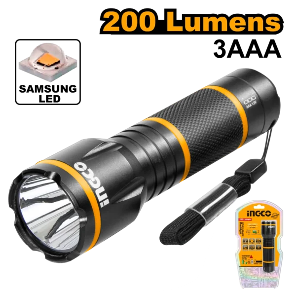 LINTERNA LED 3XAAA