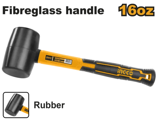 MARTILLO DE GOMA 16OZ