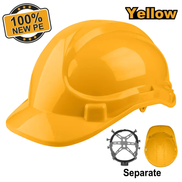 CASCO DE SEGURIDAD AMARILLO