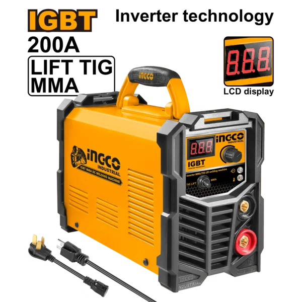 SOLDADORA INVERTER MMA/TIG LIFT 110/120V 200A