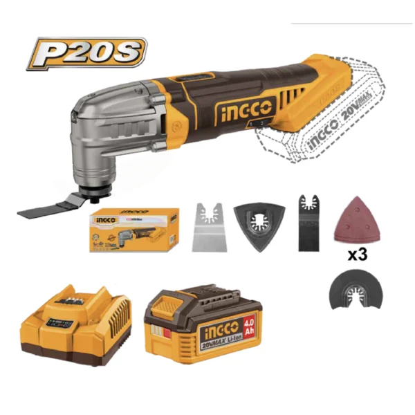 KIT HERRAMIENTA MULTIFUNCION 20V INGCO