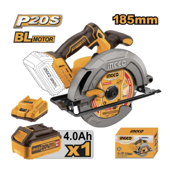 KIT SIERRA CIRCULAR INALAMBRICA 7-1/4" BL 20V