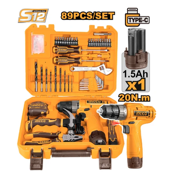 SET DE HERRAMIENTAS 89PCS