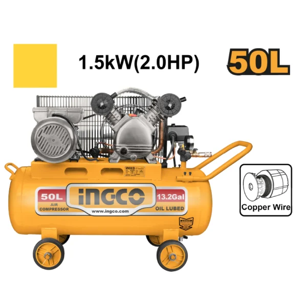 COMPRESOR DE AIRE 50L 1.5KW 2.0HP