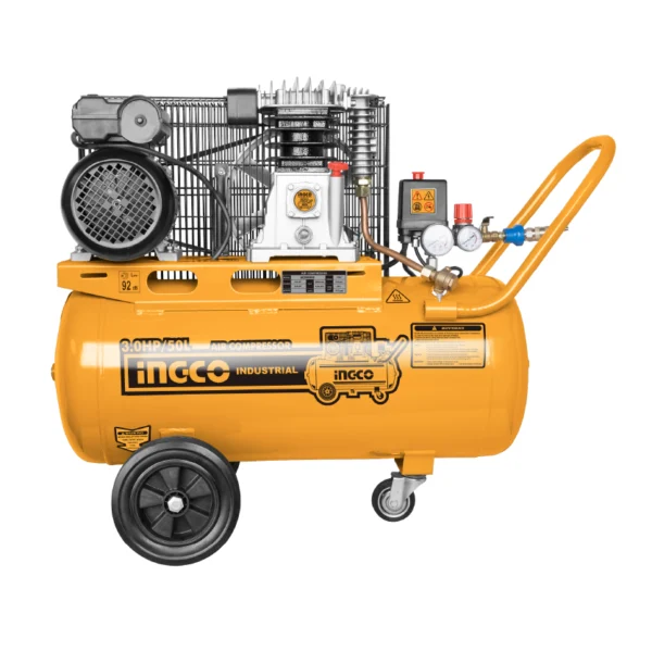 COMPRESOR DE AIRE 3HP 50L CON BANDA