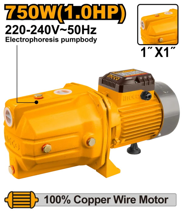 BOMBA DE AGUA JET 1HP