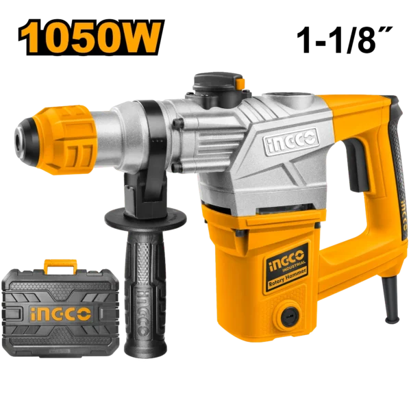 TALADRO ROTOMARTILLO SDS PLUS 1050W INDUSTRIAL