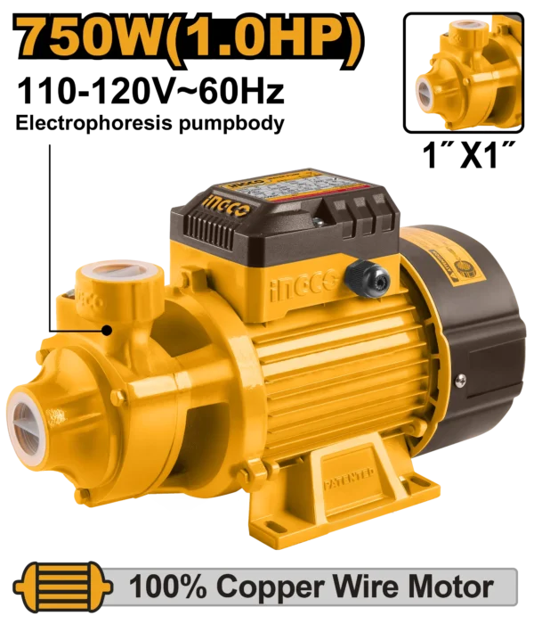 BOMBA DE AGUA PERIFERICA 1HP