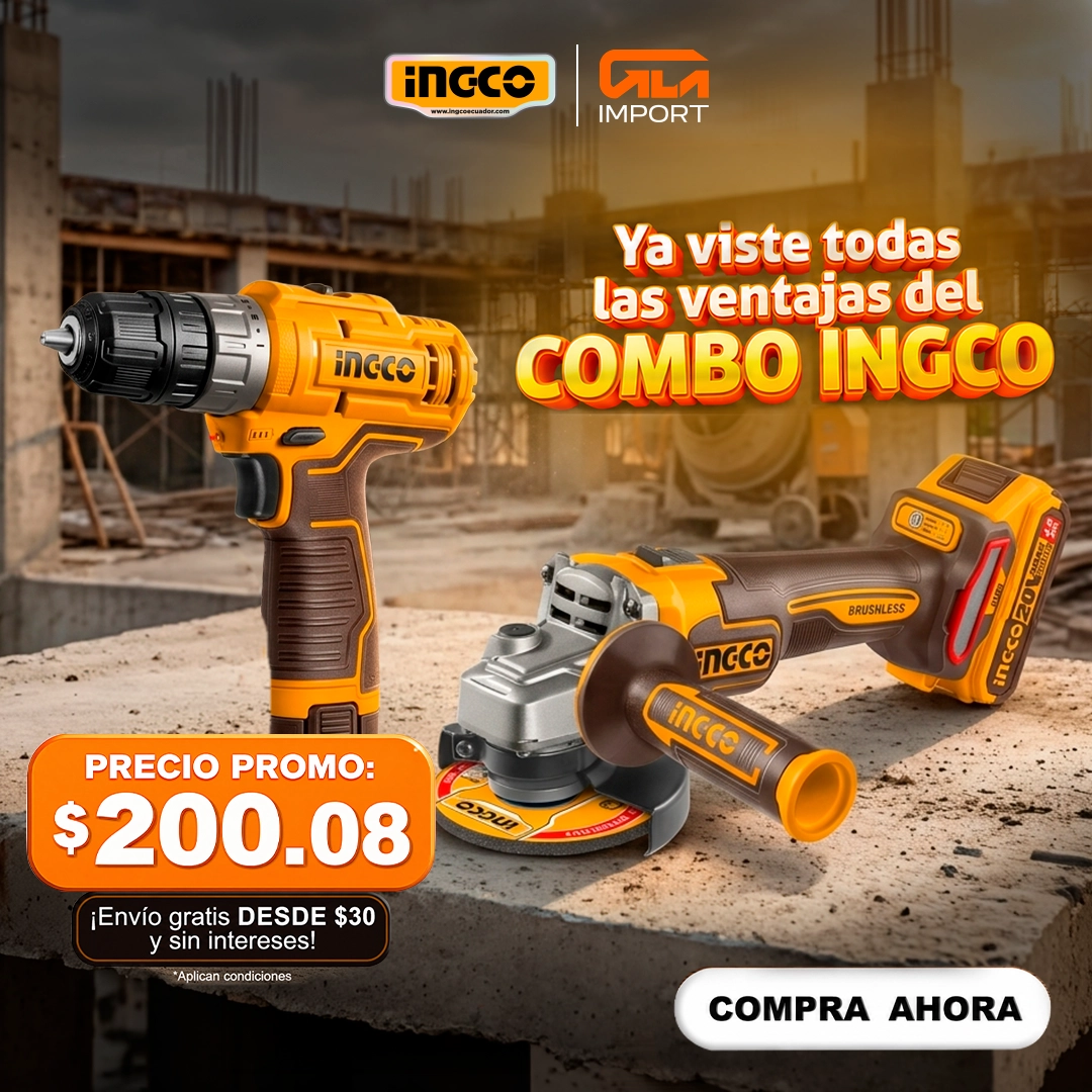 Promoción Combo INGCO